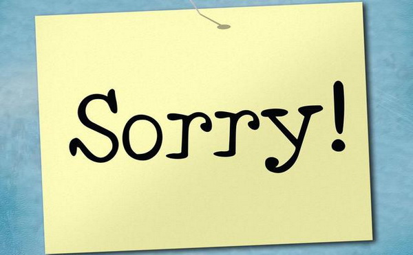 赔礼道歉的执行手段和方法 - 看法网 sorry道歉便签纸