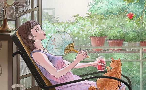 独居的女人